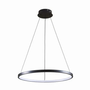 LEA 1 czarna Ø 50cm. LED 20W 4000K Lampa wisząca