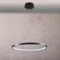 Lampa wisząca LEA 1 czarna Ø 50cm. LED 20W 4000K goldlux