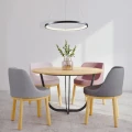 Lampa wisząca LEA 1 czarna Ø 50cm. LED 20W 4000K goldlux