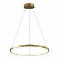 Lampa wisząca LEA 1 złota Ø 50cm. LED 20W 4000K goldlux