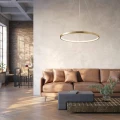 Lampa wisząca LEA 1 złota Ø 50cm. LED 20W 4000K goldlux