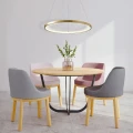 Lampa wisząca LEA 1 złota Ø 50cm. LED 20W 4000K goldlux