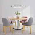 Lampa wisząca LEA 1 nikiel Ø 50cm. LED 20W 4000K goldlux