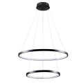 Lampa wisząca LEA 2 czarna Ø 60cm. LED 35W 4000K goldlux