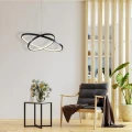 Lampa wisząca LEA 2 czarna Ø 60cm. LED 35W 4000K goldlux