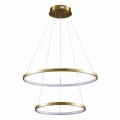 Lampa wisząca LEA 2 złota Ø 60cm. LED 35W 4000K goldlux