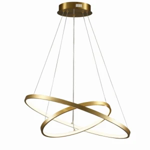 LEA 2 złota Ø 60cm. LED 35W 4000K Lampa wisząca