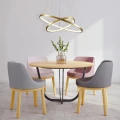 Lampa wisząca LEA 2 złota Ø 60cm. LED 35W 4000K goldlux