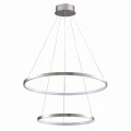 Lampa wisząca LEA 2 nikiel Ø 60cm. LED 35W 4000K goldlux