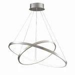 LEA 2 nikiel Ø 60cm. LED 35W 4000K Lampa wisząca