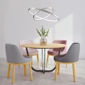 Lampa wisząca LEA 2 nikiel Ø 60cm. LED 35W 4000K goldlux