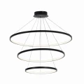 Lampa wisząca LEA 3 czarna Ø 80cm. LED 60W 4000K goldlux