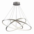 Lampa wisząca LEA 3 nikiel Ø 80cm. LED 60W 4000K goldlux