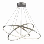 LEA 3 nikiel Ø 80cm. LED 60W 4000K Lampa wisząca