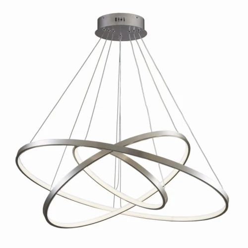 Lampa wisząca LEA 3 nikiel Ø 80cm. LED 60W 4000K goldlux