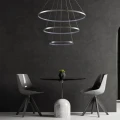 Lampa wisząca LEA 3 nikiel Ø 80cm. LED 60W 4000K goldlux
