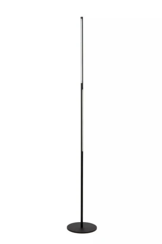 Ściemnialna obrotowa lampa podłogowa FINAN czarny LED 3 Step dim 30W 2700K lucide