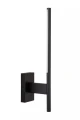 Regulowany kinkiet ścienny z portem ładowania USB FINAN czarny LED 6W 2700K port USB