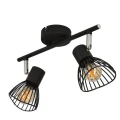 FLY Lampa ścienna listwa 2xE14 39cm czarny Candelux 92-61898