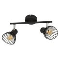 FLY Lampa ścienna listwa 2xE14 39cm czarny Candelux 92-61898