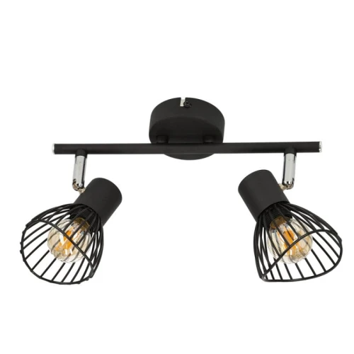 FLY Lampa ścienna listwa 2xE14 39cm czarny Candelux 92-61898