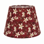 Abażur do lampy podłogowej SCARLET stożek 35cm red nature