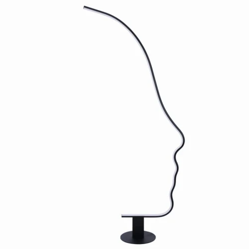 Lampa podłogowa STRANGER czarna LED  25W 4000K goldlux 330154 | 5901508330154