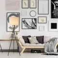 Lampa podłogowa TEKLA len naturalny Ø40 E27 goldlux 331373 | 5901508331373