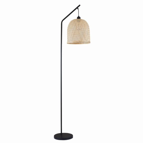 Lampa podłogowa RIO NATURAL beżowa 1xE27 goldlux 330413 | 5901508330413