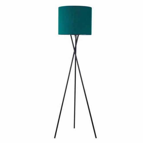 Lampa podłogowa TEKLA ciemnozielona Ø40 E27 goldlux 331380 | 5901508331380