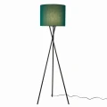 Lampa podłogowa TEKLA ciemnozielona Ø40 E27 goldlux 331380 | 5901508331380