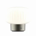 Lampa dekoracyjna stołowa LATTE LED DIM Silver z akumulatorem, 2700K USB-C