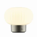 Lampa dekoracyjna stołowa LATTE LED DIM Silver z akumulatorem, 2700K USB-C