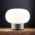Lampa dekoracyjna stołowa LATTE LED DIM Silver z akumulatorem, 2700K USB-C