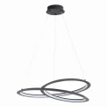 Lampa wisząca TANGO czarna Ø60cm. LED 44W 4000K goldlux 331106 | 5901508331106