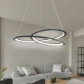Lampa wisząca TANGO czarna Ø60cm. LED 44W 4000K goldlux 331106 | 5901508331106