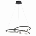 Lampa wisząca TANGO czarna Ø60cm. LED 44W 4000K goldlux 331106 | 5901508331106