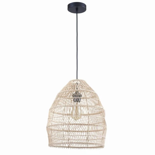 Lampa wisząca SAKURA beżowa Ø35cm. 1xE27 goldlux 330451 | 5901508330451