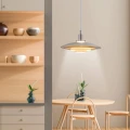 Lampa wisząca TAYLOR biała Ø37,5cm. 1xE7 goldlux 330550 | 5901508330550