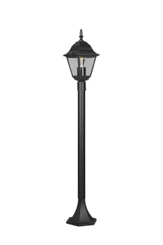 Lampa ogrodowa stojąca LIVENZA czarny mat. E27 IP44 trio 405760132 | 4017807543445