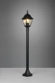 Lampa ogrodowa stojąca LIVENZA czarny mat. E27 IP44 trio 405760132 | 4017807543445