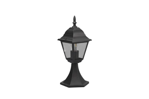 Lampa ogrodowa stojąca LIVENZA czarny mat. wys.39cm. E27 IP44 trio 505760132 | 4017807543421