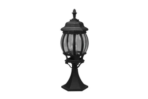 ELVO czarny mat. wys.49cm. E27 IP44 Lampa ogrodowa stojąca