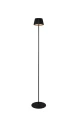 Zewnętrzna lampa tarasowa stojąca SUAREZ czarny mat LED dim. 1,5W 3000K akumulator