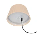 Zewnętrzna lampka stołowa SUAREZ piaskowy LED dim. 1,5W 3000K akumulator + stacja ładująca