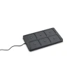 Zestaw lamp stołowych zewnętrznych 6 x Fernandez czarny mat LED dim