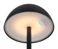 Zewnętrzna lampka stołowa RICARDO czarny mat LED 3 step dim. 1,7W 3000K akumulator