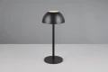 Zewnętrzna lampka stołowa RICARDO czarny mat LED 3 step dim. 1,7W 3000K akumulator