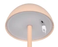 Zewnętrzna lampka stołowa RICARDO piaskowy LED 3 step dim. 1,7W 3000K akumulator