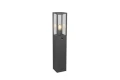 Lampa ogrodowa stojąca z czujnikiem ruchu i zmierzchu GARONNE antracyt wys.80cm. PIR